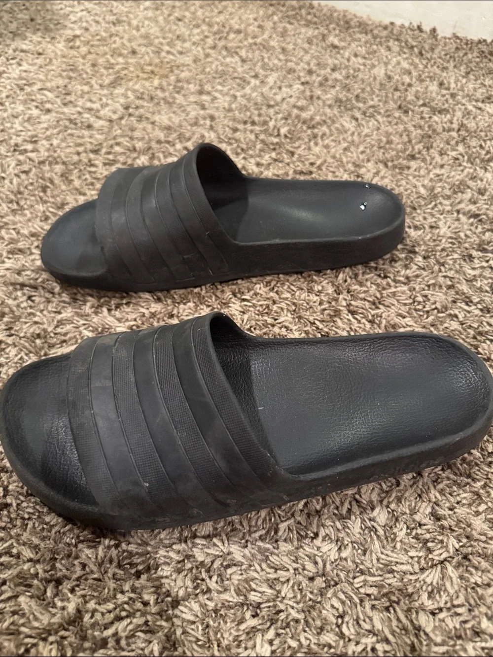 adidas Black Slide Sandals